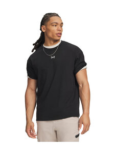 Under Armour - Metal Logo t-paita - BLACK | Stockmann