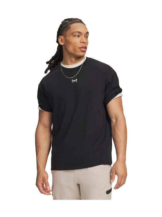 Under Armour - Metal Logo t-paita - BLACK | Stockmann - photo 1