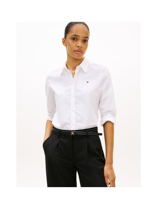 Tommy Hilfiger - Stretch Regular T-krekls - 03A OPTIC WHITE | Stockmann - photo 4