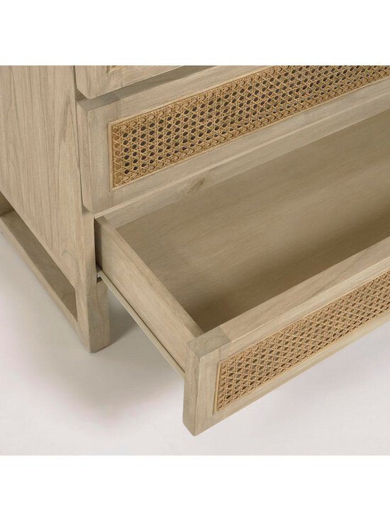 Kave Home - Rexit-lipasto mindi-puu/rottinki 90 x 93 cm - BROWN | Stockmann - photo 2