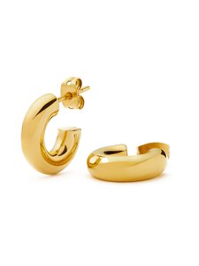 MISSOMA - Chubby Small Hoop auskari - GOLD | Stockmann
