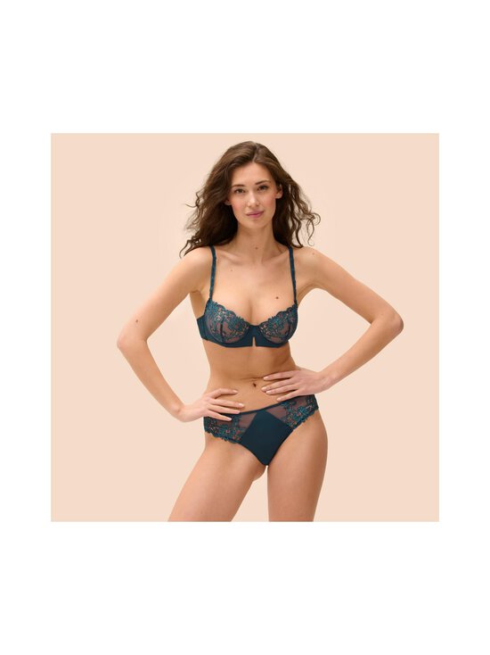 Simone Perele - Saga Half Cup -rintaliivit - 595 PRESTIGE BLUE | Stockmann - photo 4