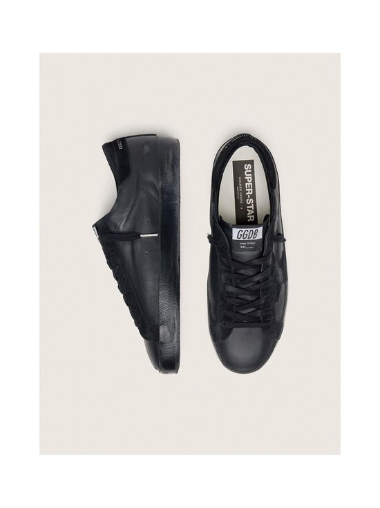 GOLDEN GOOSE - Super Star Nappa Upper Toe -nahkasneakerit - BLACK | Stockmann - photo 2