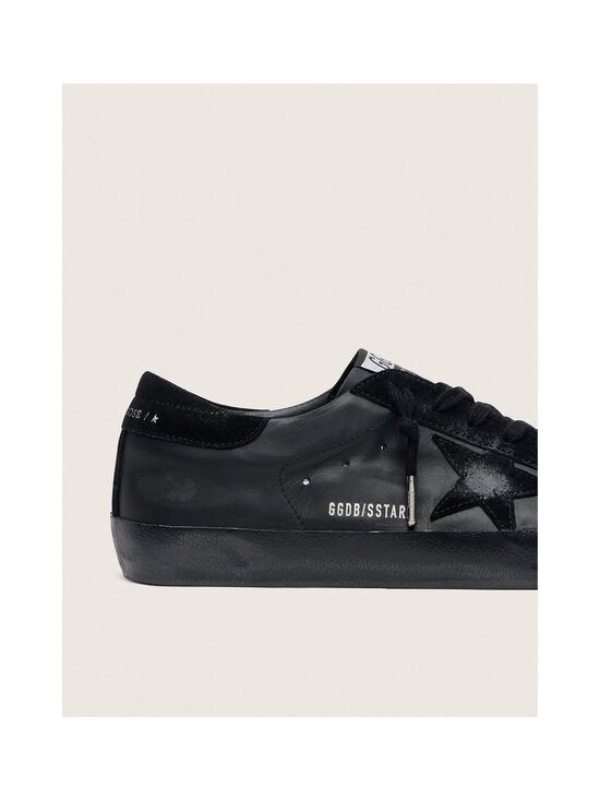 GOLDEN GOOSE - Super Star Nappa Upper Toe -nahkasneakerit - BLACK | Stockmann - photo 5