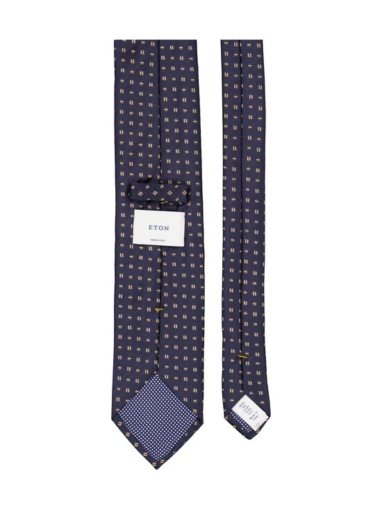 Eton - Geometric zīda kaklasaite - 28 NAVY | Stockmann - photo 2