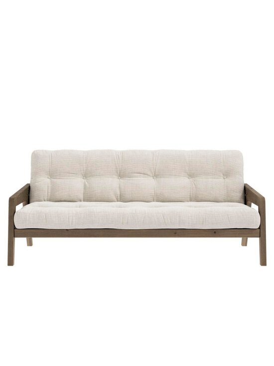 Karup - Grab-futonsohva Corduroy-kangas ivory/ruskea L 200 cm - BEIGE | Stockmann - photo 2