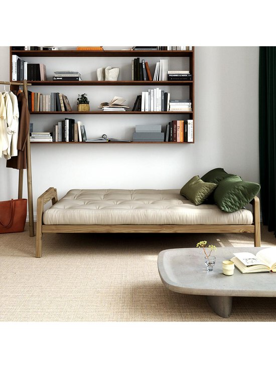 Karup - Grab-futonsohva Corduroy-kangas ivory/ruskea L 200 cm - BEIGE | Stockmann - photo 6
