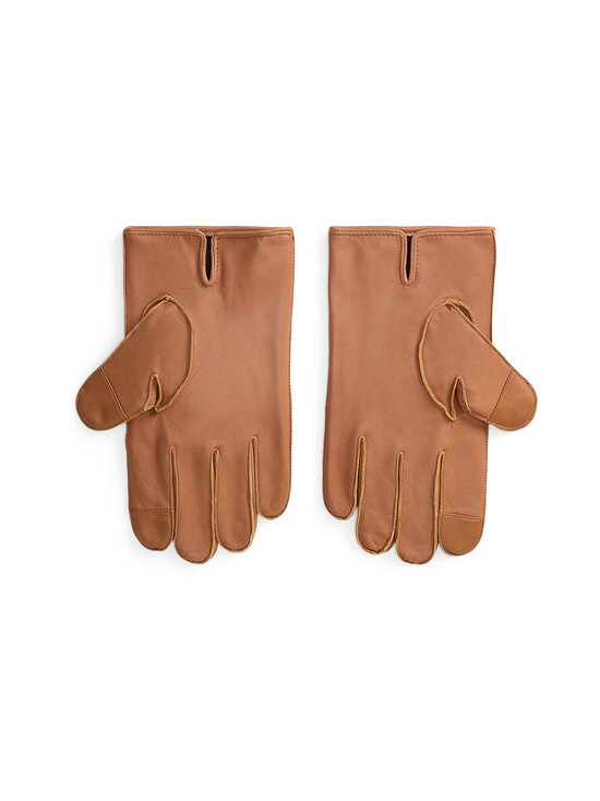 Polo Ralph Lauren - Vettähylkivät nahkakäsineet - 003 CARAMEL | Stockmann - photo 2