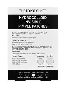 The Inkey List - Plaastrid vistrikele Hydrocolloid Invisible Pimple Patches | Stockmann