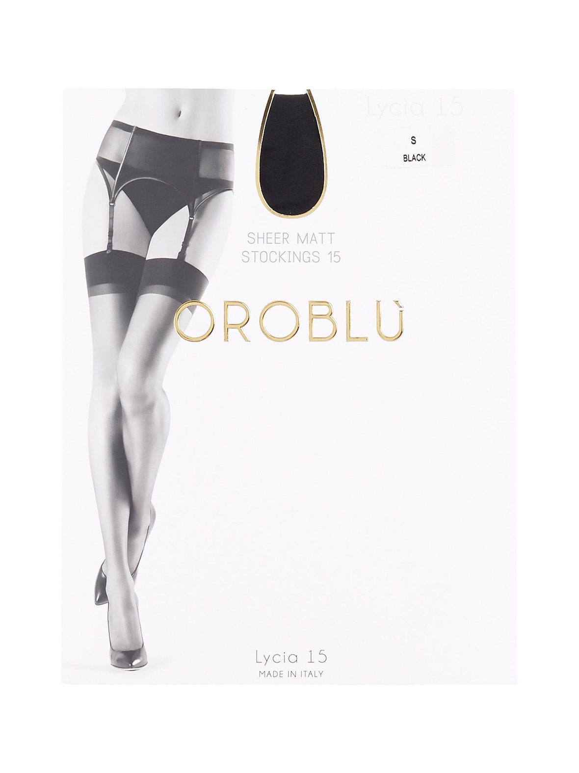 Lycia 15 den -sukkanauhasukat