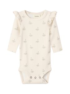 Lil' Atelier - NbfGavo Slim -body - PASTEL PARCHMENT AOP:SWAN | Stockmann
