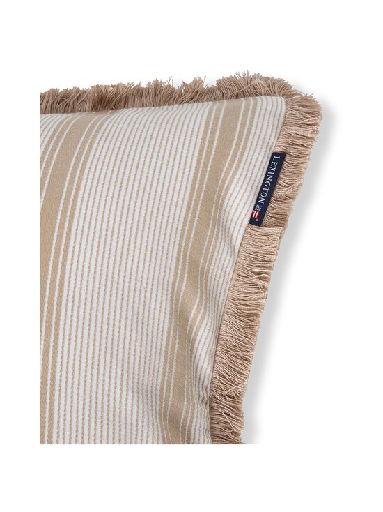Lexington - Striped Fringe -tyynynpäällinen - 2600 BEIGE/WHITE | Stockmann - photo 3