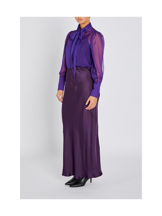 BRUUNS BAZAAR - ArfajBBJoanelle- pitkä satiinihame - NIGHT SHADOW | Stockmann - photo 3