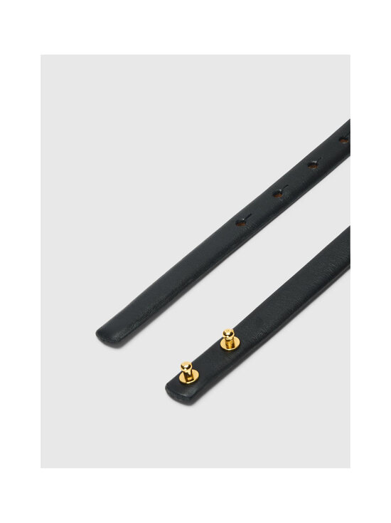 Selected - SlfBabeth Slim -nahkavyö - BLACK | Stockmann - photo 2