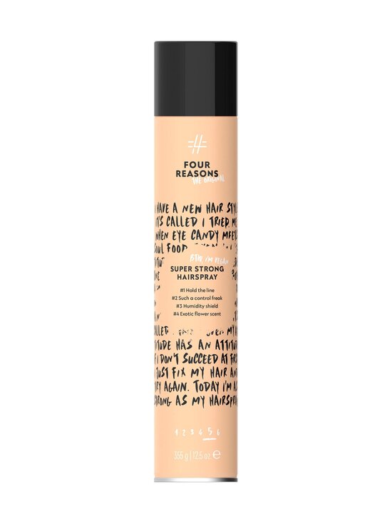Four Reasons - Original Super Strong Hairspray -hiuskiinne 500 ml - NOCOL - photo 1 Four Reasons - Original Super Strong Hairspray -hiuskiinne 500 ml - NOCOL | Stockmann - photo 1