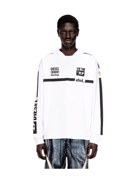 Diesel - T-Boxt Relaxed -huppari - BRIGHT WHITE 100 | Stockmann - photo 2