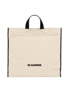 Jil Sander - Border Book Square Tote -shopperi - 280 NATURAL | Stockmann
