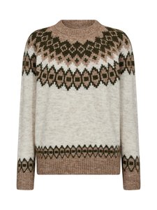 Freequent - FqNovala-neule - 52 MOONBEAM MEL W KOMBU GREEN MEL | Stockmann