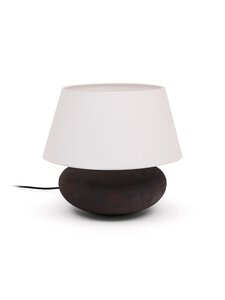 Kave Home - Nessi-pöytävalaisin musta / valkoinen - BEIGE | Stockmann