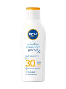 NIVEA - Sensitive Immediate Protect Sun Lotion SPF30 -aurinkosuojavoide NIVEA - Sensitive Immediate Protect Sun Lotion SPF30 -aurinkosuojavoide | Stockmann