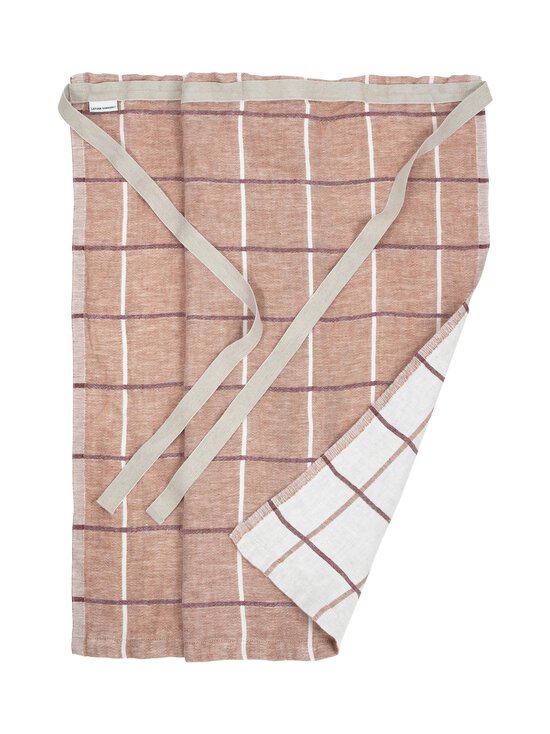 Lapuan Kankurit - Kokki-pellavapyyhe - 3 CINNAMON-WHITE-BORDEAUX | Stockmann - photo 1
