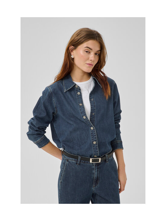 MY ESSENTIAL WARDROBE - MWLinn Sofia 115 krekls - 120 DARK BLUE WASH | Stockmann - photo 3