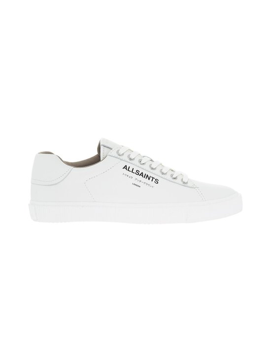 Allsaints - Undgrnd Lthr Low Top brīvā laika apavi - 99 TRIPLE WHITE | Stockmann - photo 1