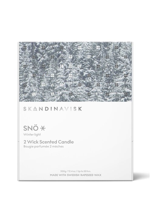 Skandinavisk - SNÖ Winter Light 50h aromātiskā svece, 350 g - WHITE | Stockmann - photo 3