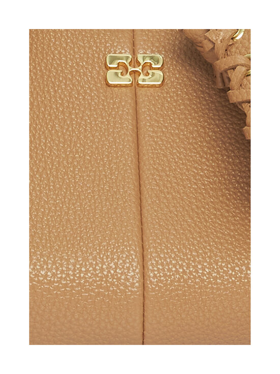 Ganni - Hobo Mini Grained -laukku - TAWNY BIRCH | Stockmann - photo 4