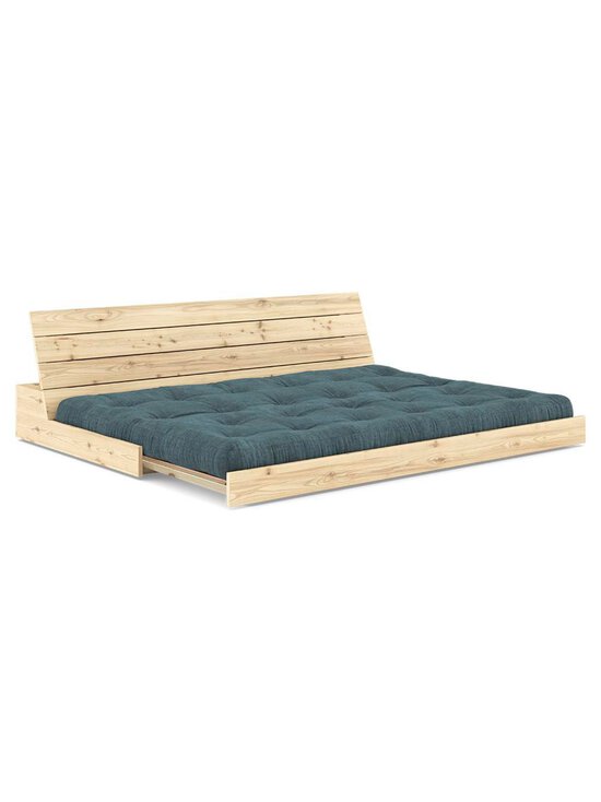 Karup - Base-futonsohva Corduroy-kangas pale blue/mänty L 196 cm - BLUE | Stockmann - photo 2
