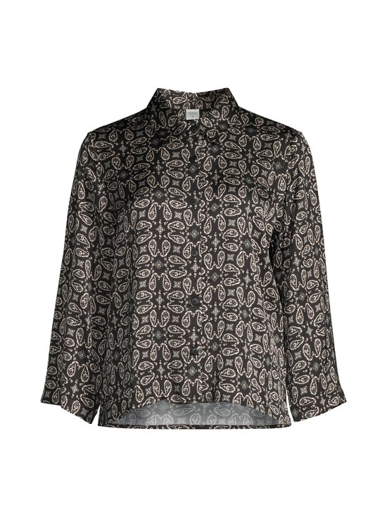 NOOM - Maya-satiinipaitapusero - BLACK PAISLEY PRINT | Stockmann - photo 1