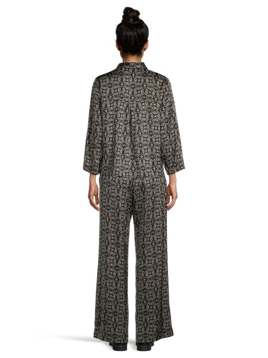 NOOM - Maya-satiinipaitapusero - BLACK PAISLEY PRINT | Stockmann - photo 3
