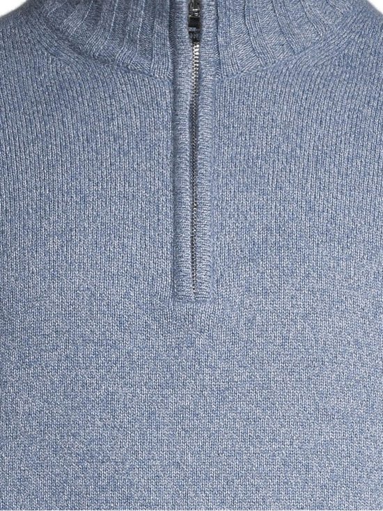 Oscar Jacobson - Knit Half Zip -neule - COB BLUE 266 | Stockmann - photo 4