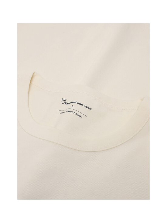 Knowledge Cotton Apparel - Pitkähihainen luomupuuvillapaita - 1387 EGRET - photo 5 Knowledge Cotton Apparel - Pitkähihainen luomupuuvillapaita - 1387 EGRET | Stockmann - photo 5