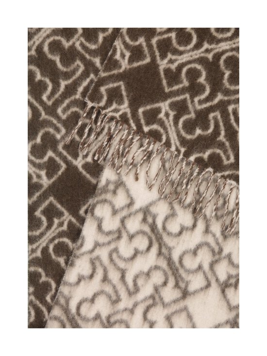 Tory Burch - Puzzle Logo šalle - 200 BROWN / IVORY | Stockmann - photo 2