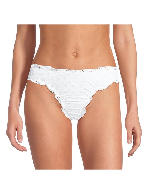Polo Ralph Lauren - Ruffle High Cut Leg -bikinihousut - WHT WHITE | Stockmann - photo 2
