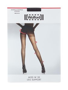 Wolford - Miss W 30 den Leg Support -sukkahousut - BLACK | Stockmann