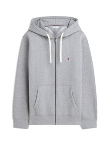 Tommy Hilfiger - Essential Fleece jaka ar kapuci - P7D MEDIUM GREY HEATHER | Stockmann