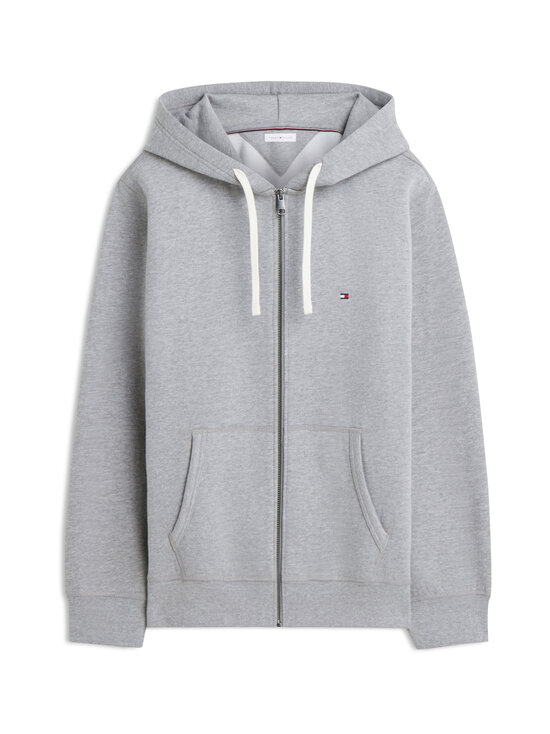 Tommy Hilfiger - Essential Fleece jaka ar kapuci - P7D MEDIUM GREY HEATHER | Stockmann - photo 1