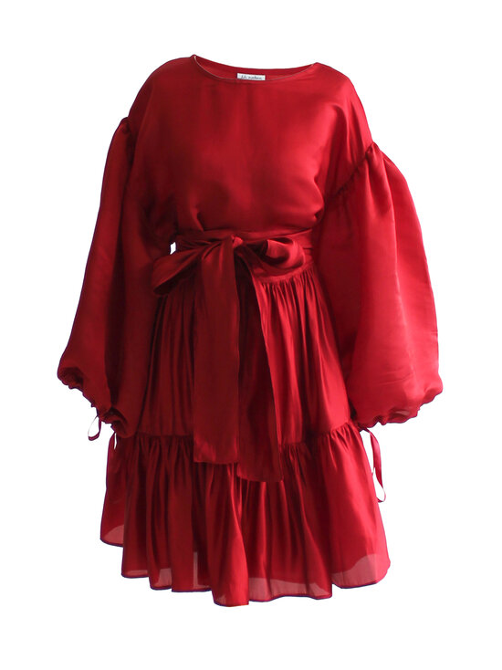 Lili Marleena - Kleit Puff Sleeve Double Ruffle - RED | Stockmann - photo 1