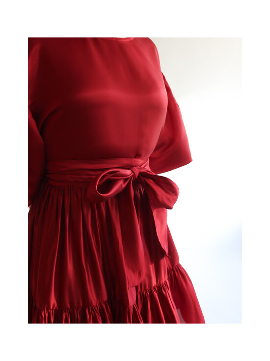 Lili Marleena - Kleit Puff Sleeve Double Ruffle - RED | Stockmann - photo 10