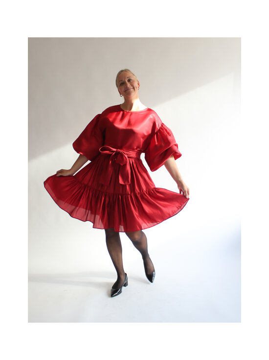 Lili Marleena - Kleit Puff Sleeve Double Ruffle - RED | Stockmann - photo 2