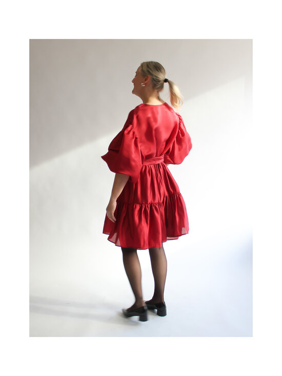 Lili Marleena - Kleit Puff Sleeve Double Ruffle - RED | Stockmann - photo 5