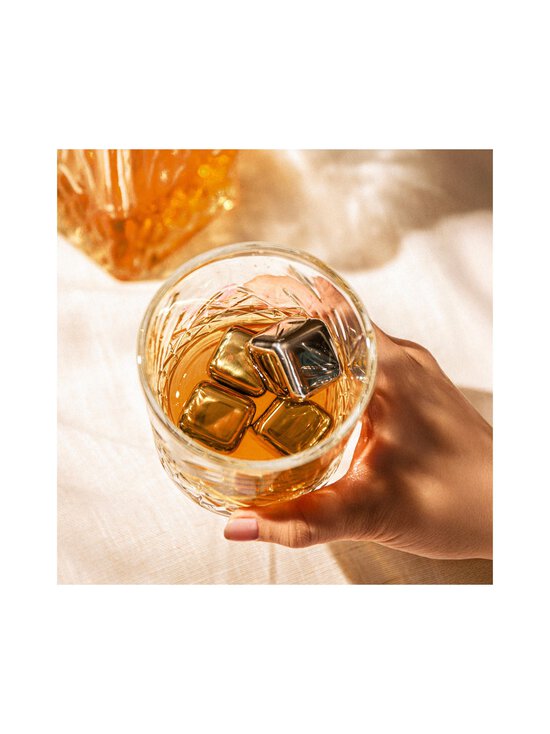 Vacuvin - Whiskey Stones -teräsjääpalat 4-pack - STEEL | Stockmann - photo 6