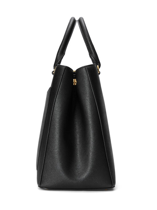 Lauren Ralph Lauren - Nahast kott Hanna 37 Satchel Large - BLACK | Stockmann - photo 3