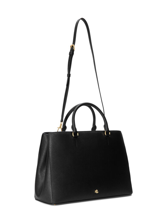 Lauren Ralph Lauren - Nahast kott Hanna 37 Satchel Large - BLACK | Stockmann - photo 4