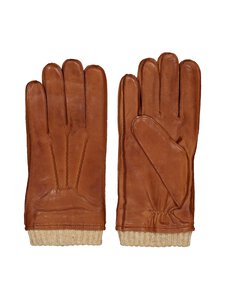 CONSTRUE - Sachary-nahkakäsineet - BROWN ANTIQUE, BEIGE RIB | Stockmann
