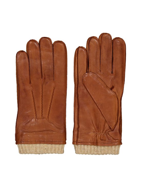 CONSTRUE - Sachary-nahkakäsineet - BROWN ANTIQUE, BEIGE RIB | Stockmann - photo 1
