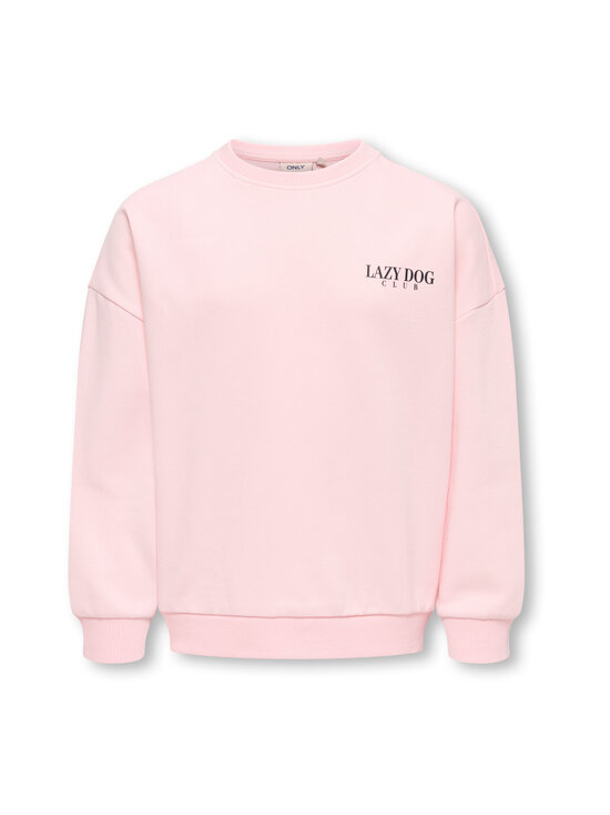 KIDS ONLY - KogBila Print O-neck džemperis - CHALK PINK PRINT:LAZY DOG | Stockmann - photo 1