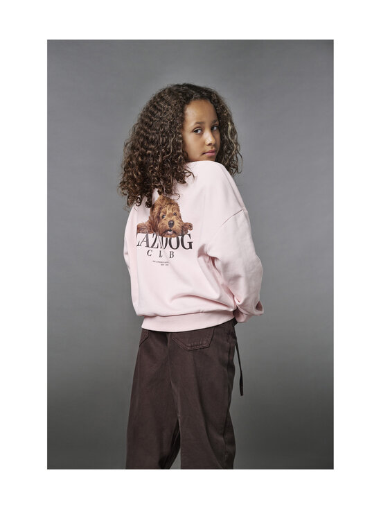 KIDS ONLY - KogBila Print O-neck džemperis - CHALK PINK PRINT:LAZY DOG | Stockmann - photo 5